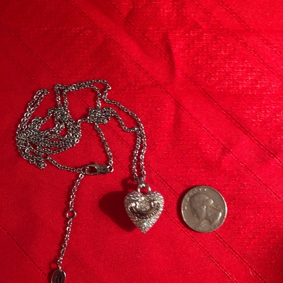 Vintage Juicy Couture Puffy Heart Necklace - Picture 8 of 11